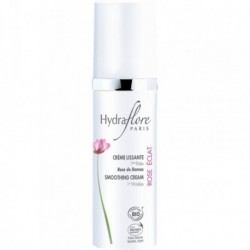 Crème Lissante 1ères Rides Bio Hydraflore Rose Eclat