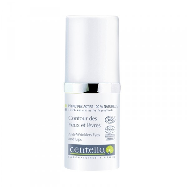 Crème Oog- en Lippenomtrek Bio Centella